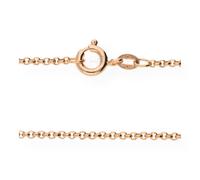 JuwelmaLux Kette für Anhänger Anker 925 Silber Roségold plattiert JL18-05-0031
