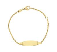 JuwelmaLux Kinder Gravurarmband 585 Gold JL30-03-3158