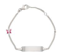 JuwelmaLux Kinder Gravurarmband Silber 925 Schmetterling JL10-03-1005
