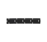 JuwelmaLux Magnetarmband Titan Ionen schwarz plattiert JL49-03-0035
