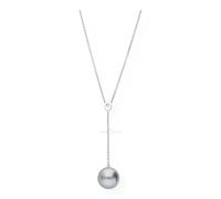 JuwelmaLux Perlen Collier JL10-05-1007 585/000 (14 Karat) Weißgold mit Brillant
