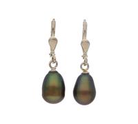 JuwelmaLux Perlen Ohrhänger 925 Sterling Silber Süsswasser Zuchtperle JL30-06-3045
