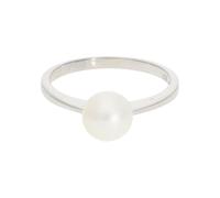 JuwelmaLux Perlen Ring 585 Weißgold mit Süßwasser Zuchtperle JL10-07-2509