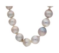 JuwelmaLux Perlenkette 585/000 (14 Karat) Weißgold Tahiti Zuchtperle JL30-05-3157