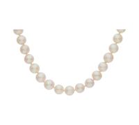 JuwelmaLux Perlenkette 750 Weißgold Saphir & Diamant JL30-05-2234