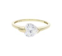 JuwelmaLux Ring 333/000 (8 Karat) Gold mit synth Zirkonia JL30-07-0731