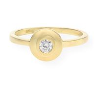 JuwelmaLux Ring 333/000 (8 Karat) Gold mit synth. Zirkonia JL30-07-0974