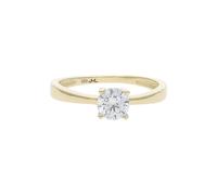 JuwelmaLux Ring 333/000 (8 Karat) Gold mit synth Zirkonia JL39-07-0551