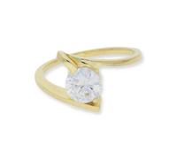 JuwelmaLux Ring 333/000 (8 Karat) Gold mit Zirkonia JL30-07-0932