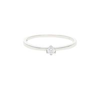 JuwelmaLux Ring 333/000 (8 Karat) Weißgold mit Zirkonia JL39-07-0395
