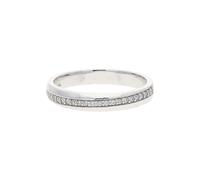 JuwelmaLux Ring 333/000 (8 Karat) Weißgold synth. Zirkonia JL39-07-0418