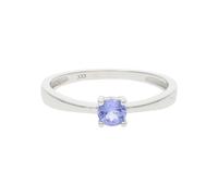 JuwelmaLux Ring 333 Weißgold mit Tansanit JL39-07-0825