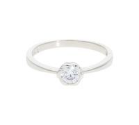 JuwelmaLux Ring 333 Weißgold mit Zirkonia JL13-07-0098