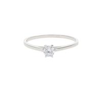 JuwelmaLux Ring 333 Weißgold mit Zirkonia JL39-07-0365