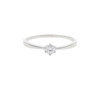 JuwelmaLux Ring 333 Weißgold mit Zirkonia JL39-07-0397