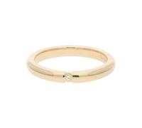 JuwelmaLux Ring 585/000 (14 Karat) Gelbgold mit Brillant JL30-07-0692