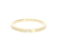 JuwelmaLux Ring 585/000 (14 Karat) Gold mit Brillant JL30-07-0909