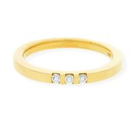 JuwelmaLux Ring 585/000 (14 Karat) Gold mit Brillant JL30-07-0972