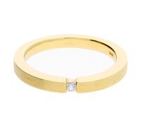 JuwelmaLux Ring 585/000 (14 Karat) Gold mit Brillant JL30-07-1076