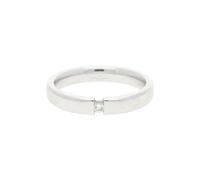 JuwelmaLux Ring 585/000 (14 Karat) Weißgold mit Brillant JL30-07-0865