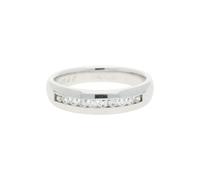 JuwelmaLux Ring 585/000 (14 Karat) Weißgold mit Brillanten JL30-07-0828