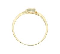 JuwelmaLux Ring 585/000 Gelbgold, Rubin, Brillanten ca. 0,015 ct., JL30-07-0182