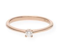 JuwelmaLux Ring 585/000 Rotgold, Brillant JL10-07-1384