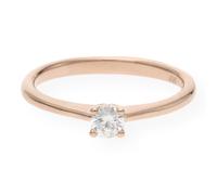JuwelmaLux Ring 585/000 Rotgold, Brillant JL10-07-1406