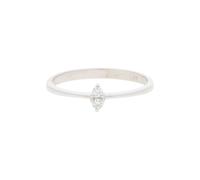JuwelmaLux Ring 585 (14 Karat) Weißgold mit Diamant JL30-07-1463