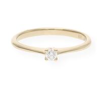 JuwelmaLux Ring 585 Gelbgold mit Brillant JL10-07-1379