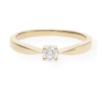 JuwelmaLux Ring 585 Gelbgold mit Brillant JL10-07-1390
