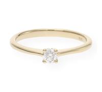 JuwelmaLux Ring 585 Gelbgold mit Brillant JL10-07-1424