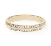 JuwelmaLux Ring 585 Gelbgold mit Brillanten JL10-07-1421