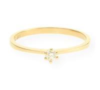 JuwelmaLux Ring 585 Gold mit Brillant JL10-07-0796