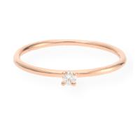 JuwelmaLux Ring 585 Roségold mit Brillant JL10-07-0798