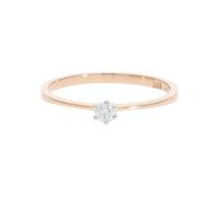 JuwelmaLux Ring 585 Roségold mit Brillant JL10-07-1616
