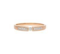 JuwelmaLux Ring 585 Roségold mit Brillanten JL10-07-0524