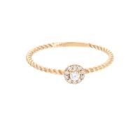 JuwelmaLux Ring 585 Rotgold mit Zirkonia JL25-07-0147