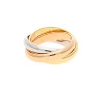 Juwelmalux Ring 585 Tricolor Gelb- Rot- und Weißgold Trinity JL26-07-0013