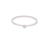 JuwelmaLux Ring 585 Weißgold mit Brillant JL10-07-0883