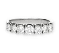 JuwelmaLux Ring 750/000 18 Karat Weißgold mit Brillanten JL30-07-0785
