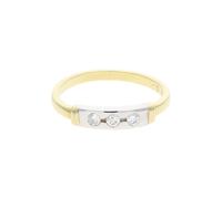 JuwelmaLux Ring 750/000 Weiß- & Gelbgold Brillanten JL30-07-2172