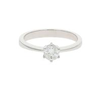 JuwelmaLux Ring 750 Weißgold mit Brillant JL27-07-0030