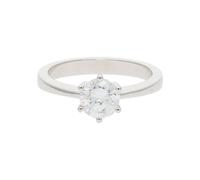 JuwelmaLux Ring 750 Weißgold mit Brillant JL27-07-0035