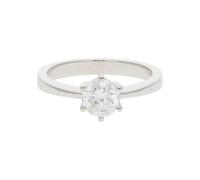 JuwelmaLux Ring 750 Weißgold mit Brillant JL27-07-0036