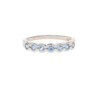 JuwelmaLux Ring 925/000 Sterling Silber mit synth Spinell JL30-07-2471