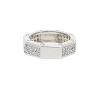 JuwelmaLux Ring 925/000 Sterling Silber mit synth Zirkonia JL30-07-2477