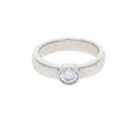 JuwelmaLux Ring 925/000 Sterling Silber mit synth. Zirkonia JL30-07-2601