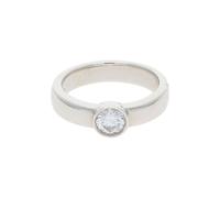 JuwelmaLux Ring 925/000 Sterling Silber mit synth. Zirkonia JL30-07-2601