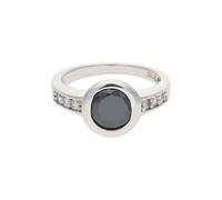 JuwelmaLux Ring 925/000 Sterling Silber mit synth Zirkonia JL30-07-2857